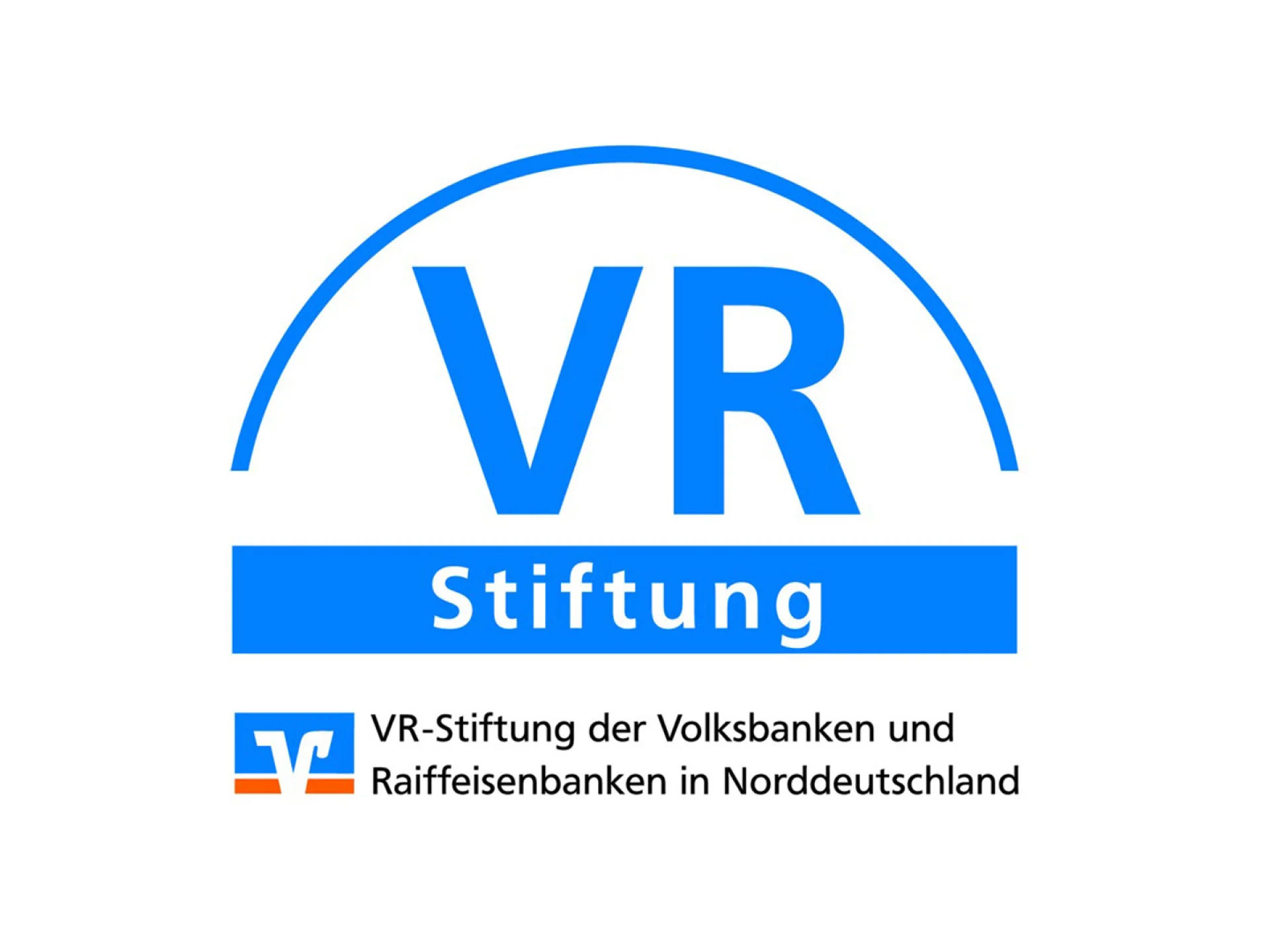 Logo der VR-Stiftung der Volksbanken und Raiffeisenbanken in Norddeutschland.