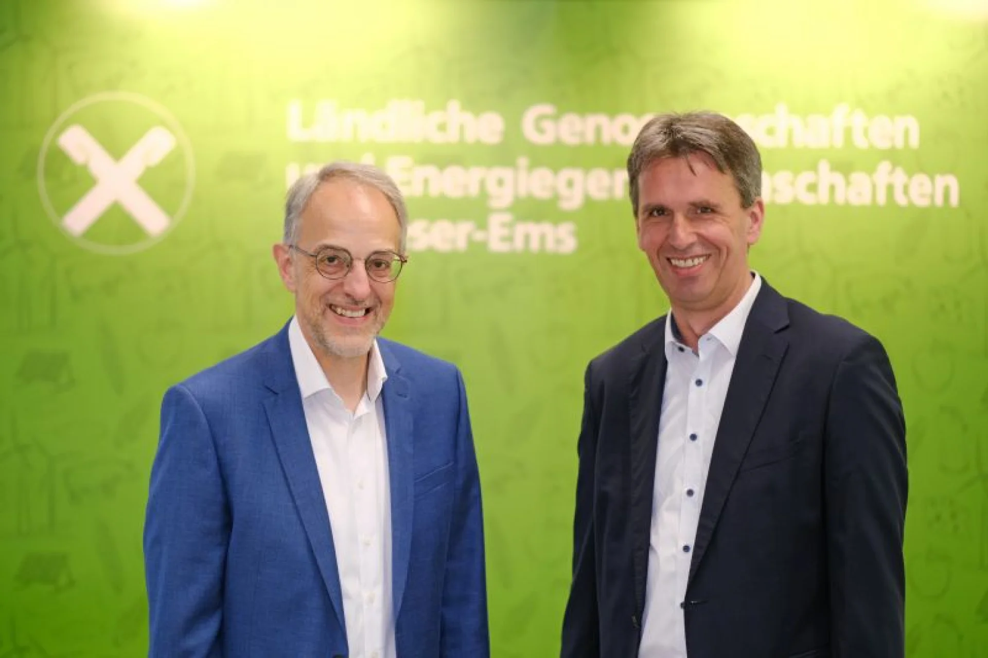 Die Verbandsdirektoren Axel Schwengels (links) und Johannes Freundlieb fordern einen klaren agrarpolitischen Kurs: “Derzeit fehlt der Branche eine klare Linie und die Verunsicherung ist groß.”