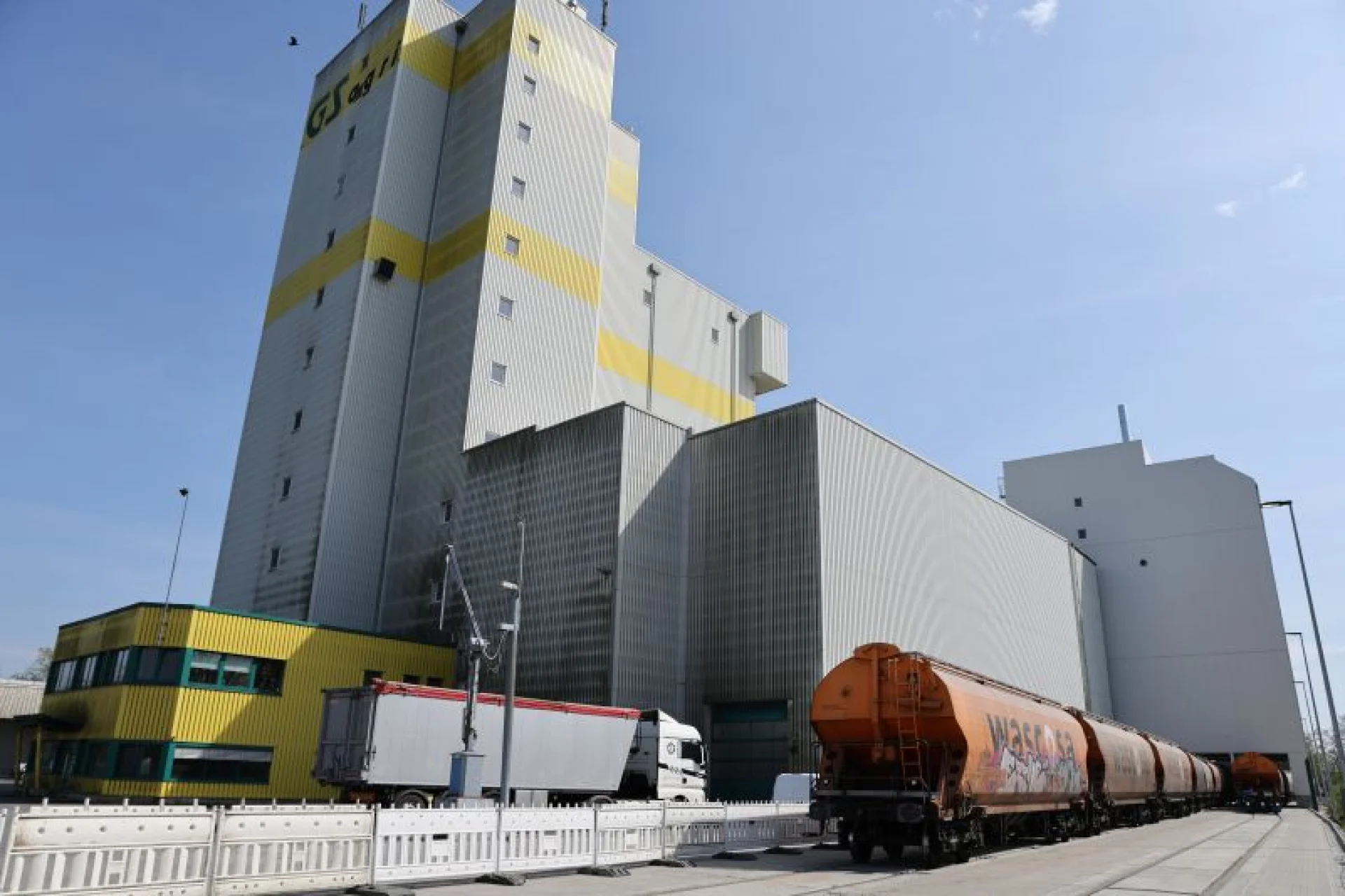 Der neue Gleisanschluss am GS-Agri-Werk in Garrel ist seit Mitte April in Betrieb.